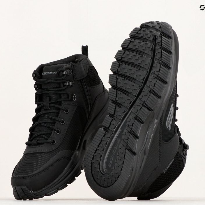 SKECHERS Escape Plan 2.0 pantofi pentru bărbați Woodrock negru 14