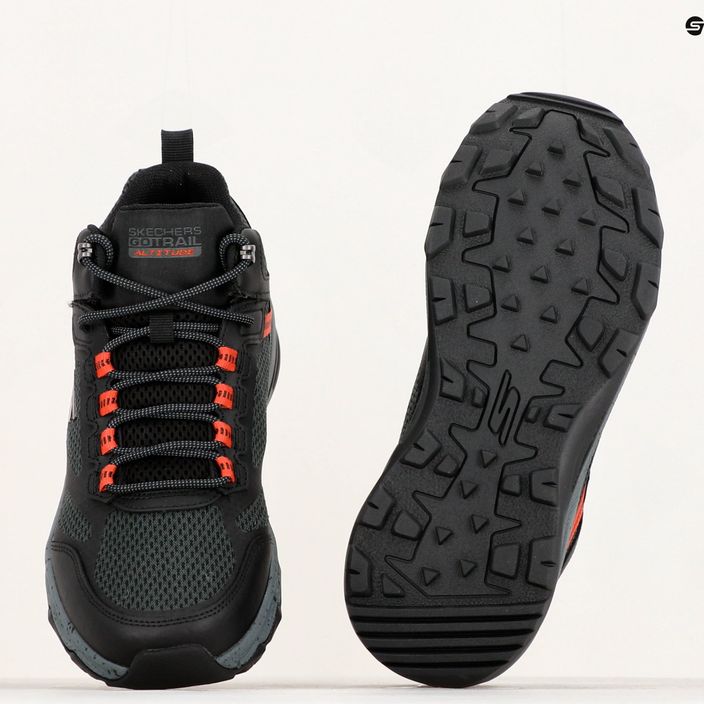 Bărbați SKECHERS Go Run Trail Altitude Element negru / cărbune pantofi de alergare 13