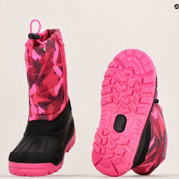 CMP Sneewy cizme de zăpadă pentru copii negru și violet 3Q71294/H814 15