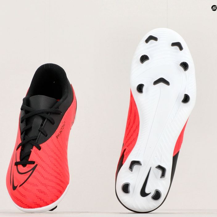 Încălțăminte de fotbal pentru copii Nike Jr Phantom GX Club FG/MG bright crimson/black/white 8