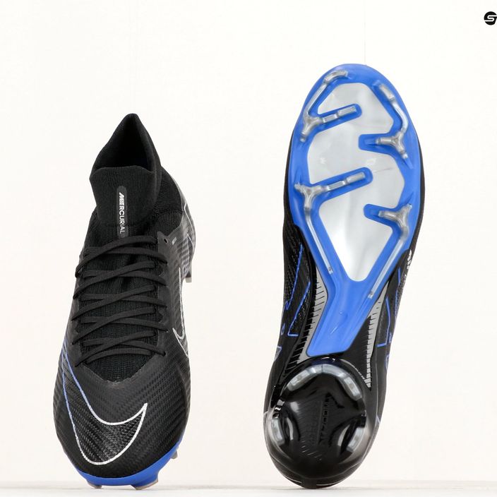Încălțăminte de fotbal Nike Zoom Mercurial Superfly 9 Pro FG black/chrome/hyper royal 8