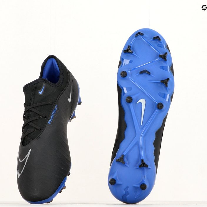 Încălțăminte de fotbal Nike Phantom GX Pro FG black/chrome/hyper royal 8
