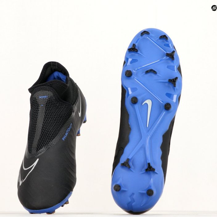 Încălțăminte de fotbal Nike Phantom GX Pro DF FG black/chrome/hyper royal 8