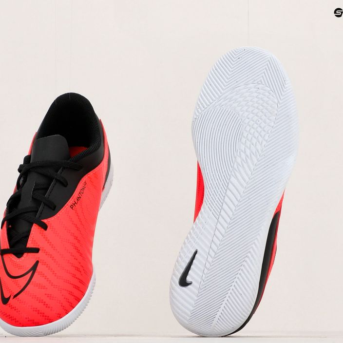 Încălțăminte de fotbal pentru copii Nike JR Phantom GX Club IC GS bright crimson/black/white 8