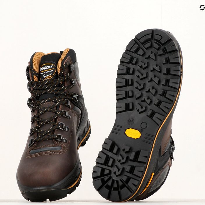Grisport cizme de trekking pentru bărbați maro 15003DV5G 9