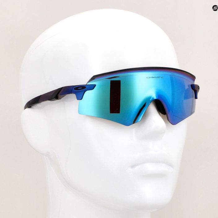Ochelari de soare Oakley Encoder matte cyan/blue colorshift/prizm sapphire 12