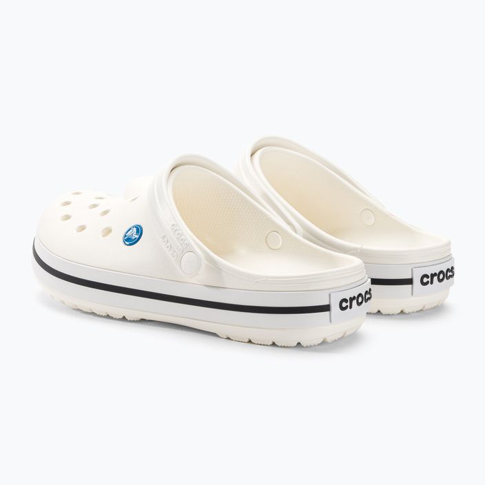 Flip Flops Crocs Crocband alb 11016 3