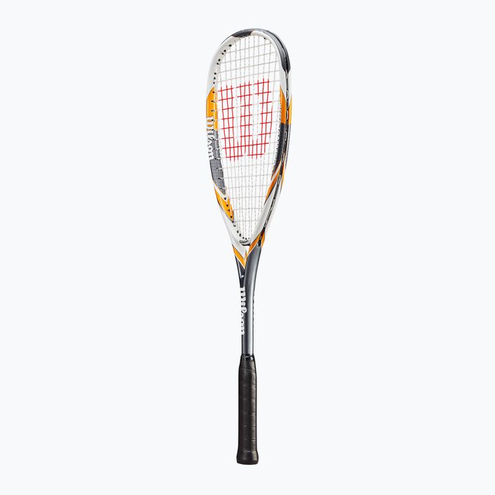 Rachetă de squash Wilson Hyper Hammer 145 orange/grey 3