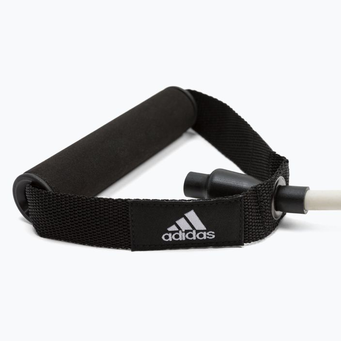 Bandă elastică de fitness Adidas Fitness Level 1, negru, ADTB-10501 2