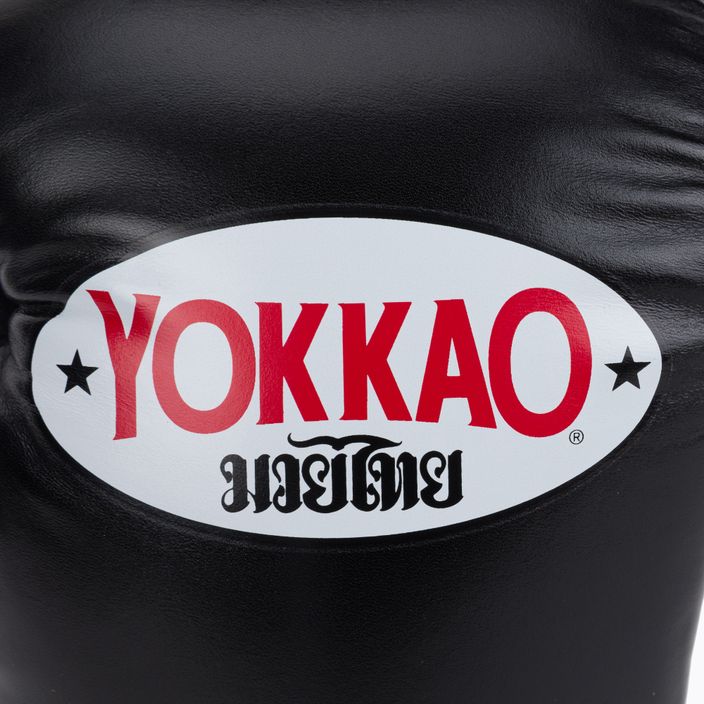 YOKKAO Matrix mănuși de box negru BYGL-X-1 5