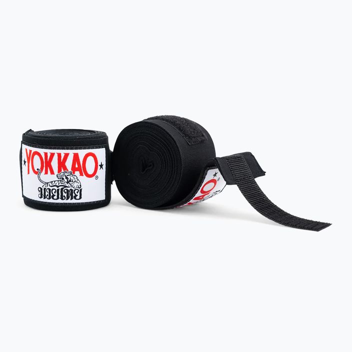 YOKKAO Premium box bandaje de box negru HW-2-1 2