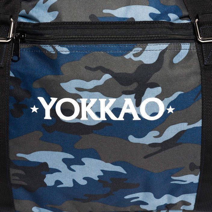 YOKKAO Convertible Camo Gym Bag albastru/negru BAG-2-B 4