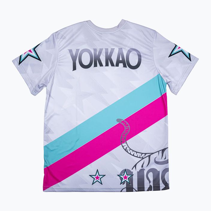YOKKAO 90'S Workout T-shirt alb WTYS-NY-99 2