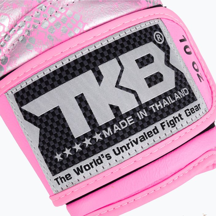 Top King Muay Thai Muay Thai Super Star Air mănuși de box roz TKBGSS 6