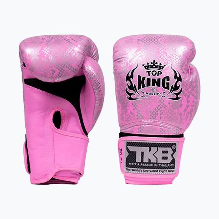 Top King Muay Thai Muay Thai Super Star Air mănuși de box roz TKBGSS 7