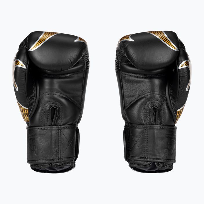 Mănuși de box Top King Muay Thai Empower black/gold 2