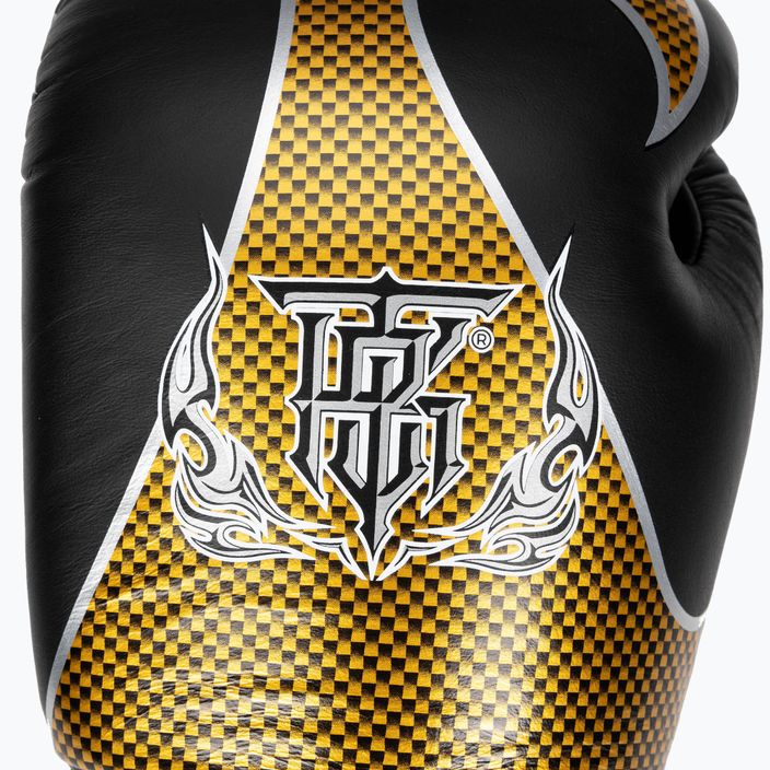 Mănuși de box Top King Muay Thai Empower black/gold 4