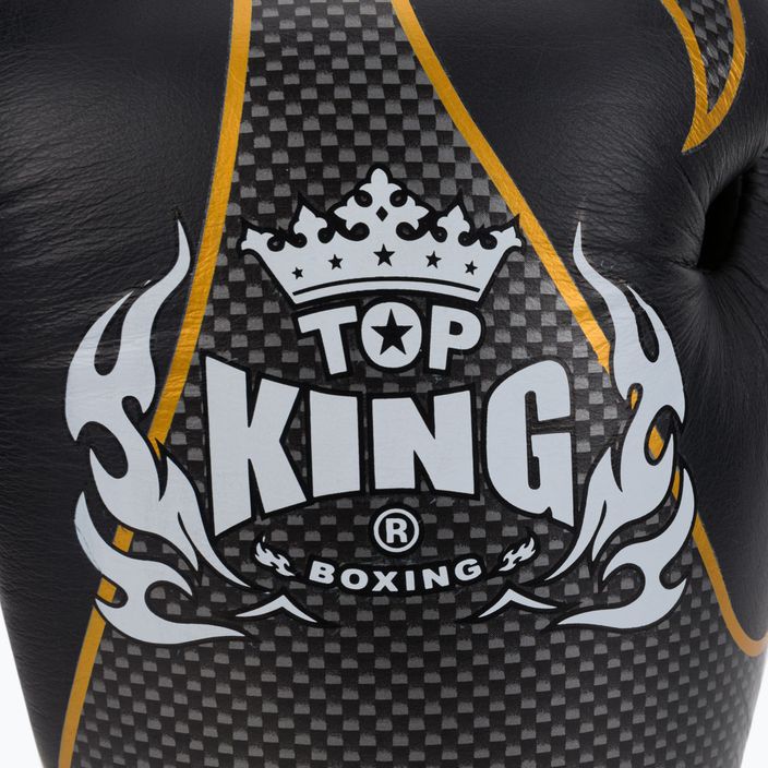 Top King Muay Thai Muay Thai Empower boer mănuși negru TKBGEM 5