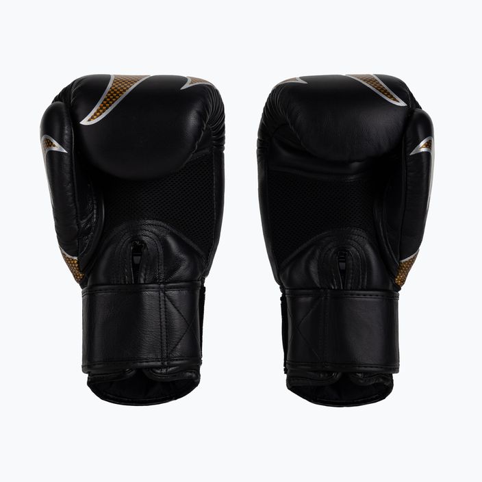 Top King Muay Thai Muay Thai Muay Thai Empower mănuși de box negru TKBGEM-01A-BK-GD-10 2