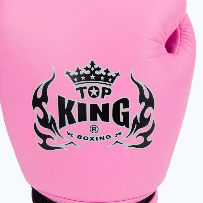 Top King Muay Thai Muay Thai Ultimate Air mănuși de box roz TKBGAV 5