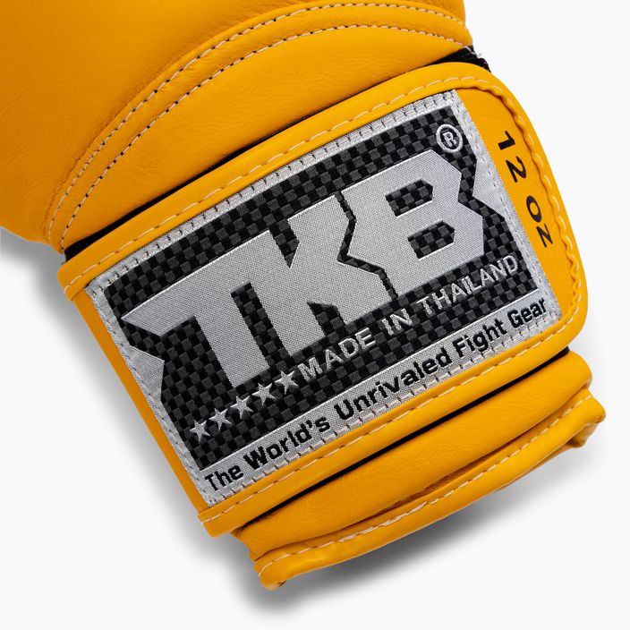 Top King Muay Thai Muay Thai Super Air mănuși de box galben TKBGSA-YW 5