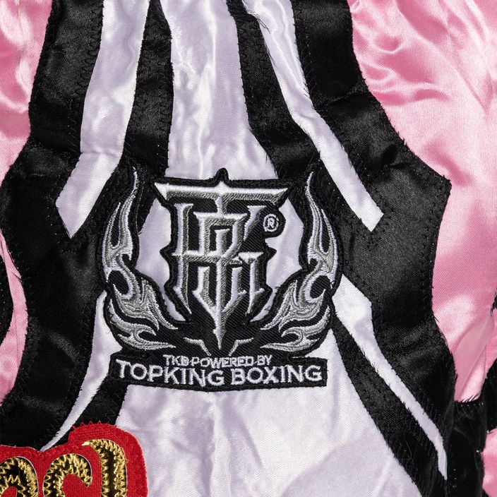 Pantaloni scurți de antrenament  Top King Kickboxing pink 4