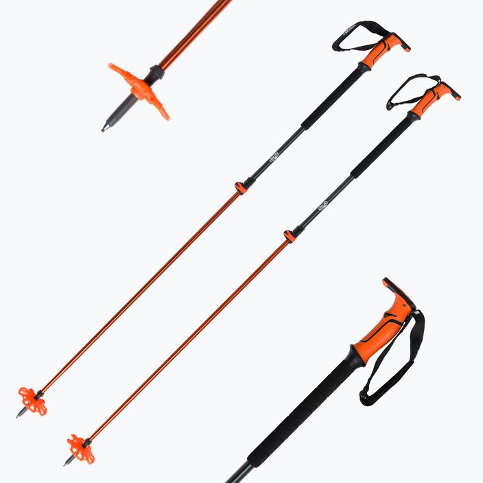 BCA Scepter Scepter Alu skittering poles negru și portocaliu 23E0201/11 7