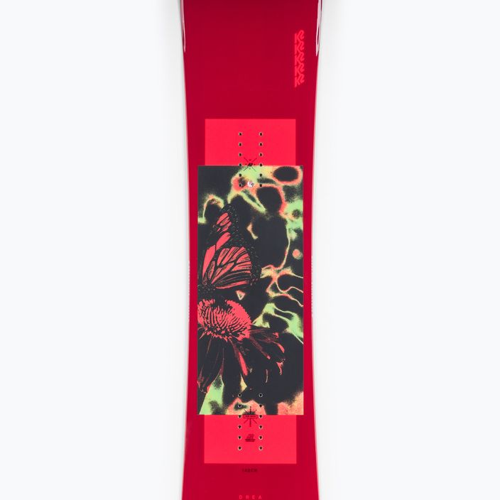 Snowboard K2 Dreamsicle roșu 11E0017 5