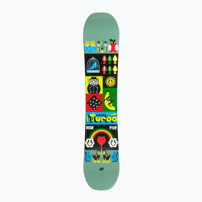 Snowboard pentru copii K2 Mini Turbo colorat 11F0048/11 2