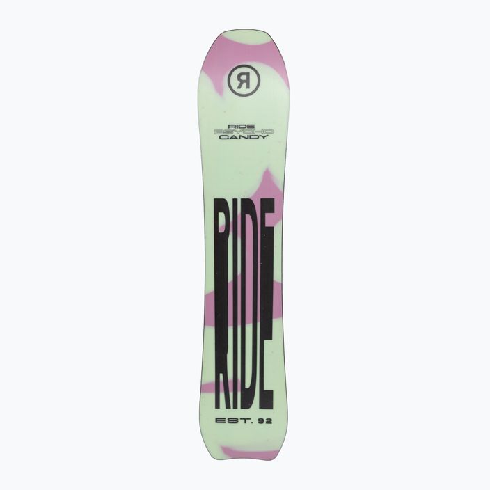 Snowboard pentru femei RIDE Psychocandy alb-verde 12G0015 4