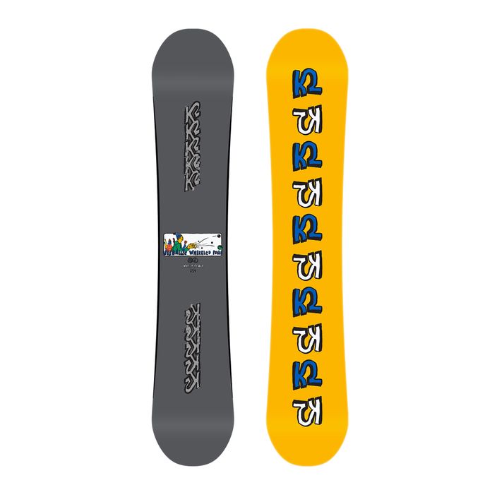 K2 World Peace gri-galben snowboard 11G0043/1W 2