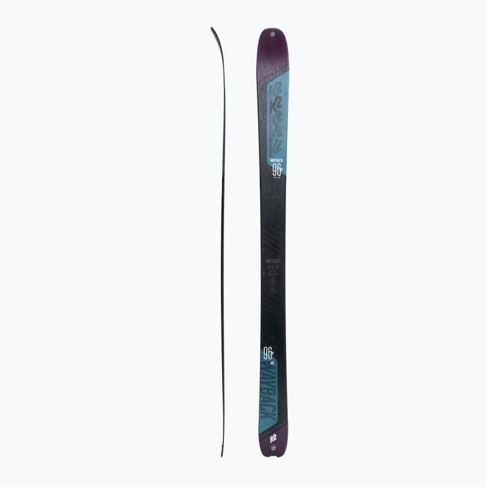 Schi cu patine pentru femei K2 Wayback 96 W albastru-violet 10G0600.101.1 2