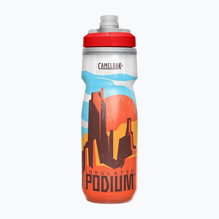 Bidon de bicicletă CamelBak Podium Chill Spring Summer LE desert