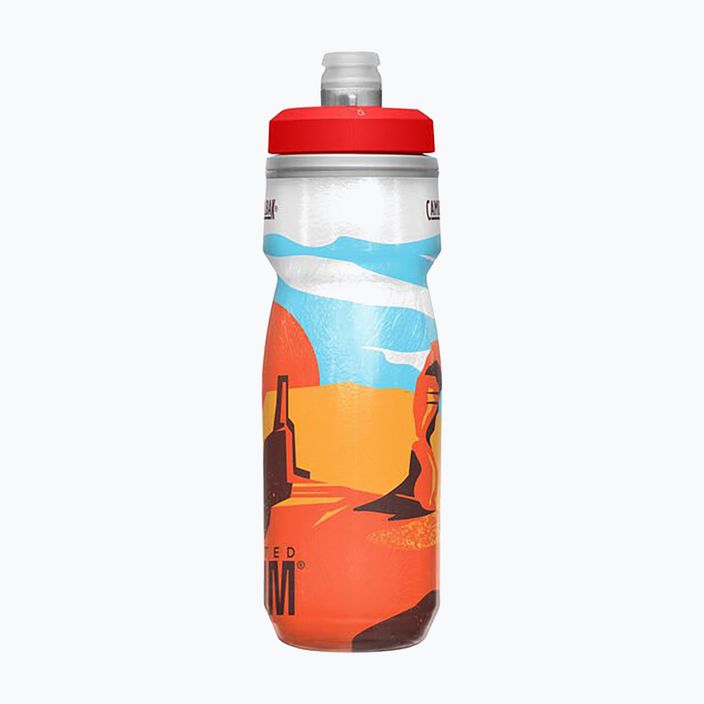 Bidon de bicicletă CamelBak Podium Chill Spring Summer LE desert 4