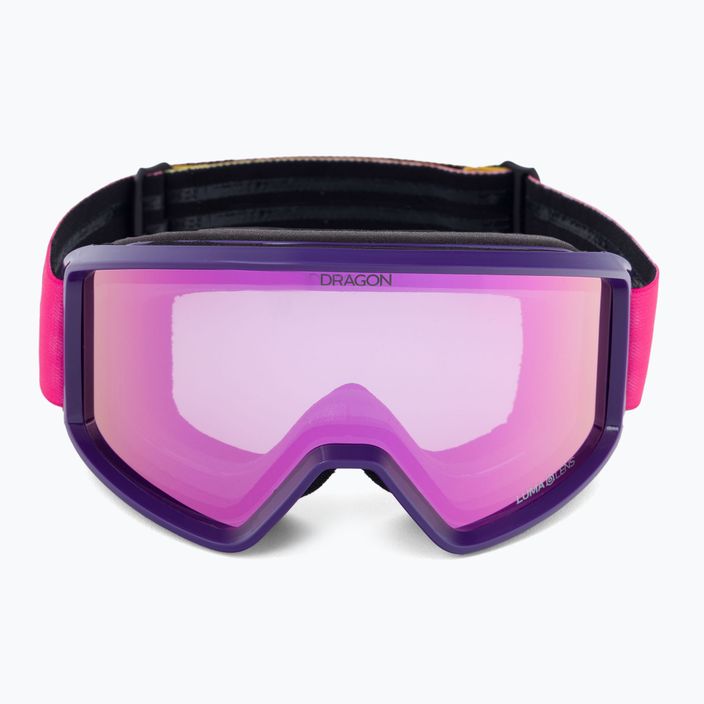 Ochelari de schi Dragon DXT OTG roz-purpuriu 2