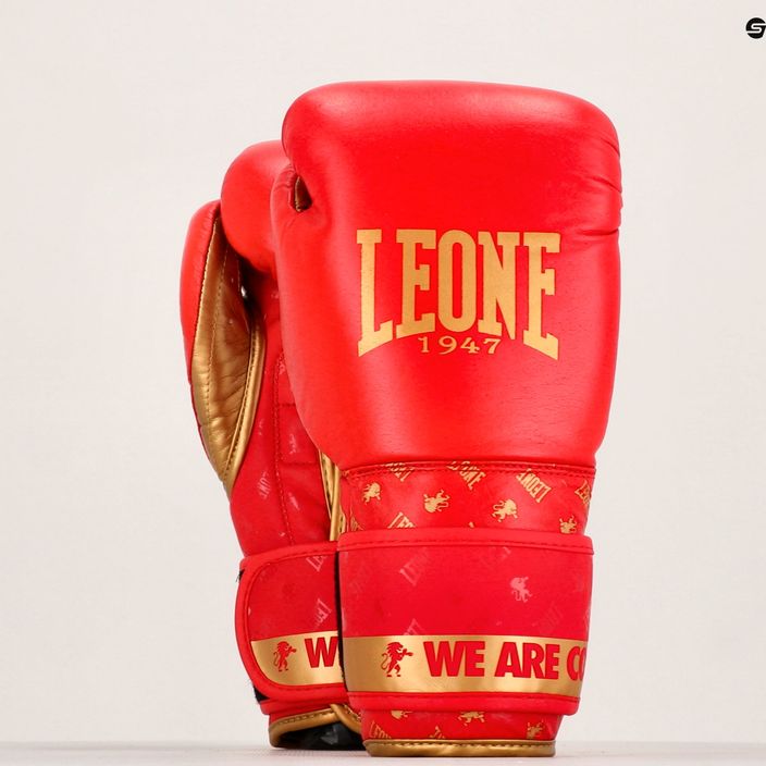Mănuși de box LEONE 1947 Dna rosso/red 14