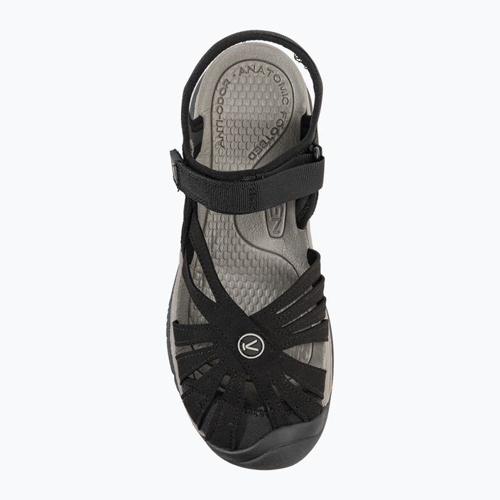 Sandale de trekking pentru femei KEEN Rose black/neutral gray 6