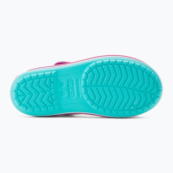Crocs Crockband Sandale pentru copii pool/candy roz 5