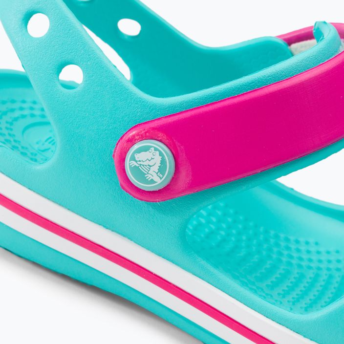 Crocs Crockband Sandale pentru copii pool/candy roz 8