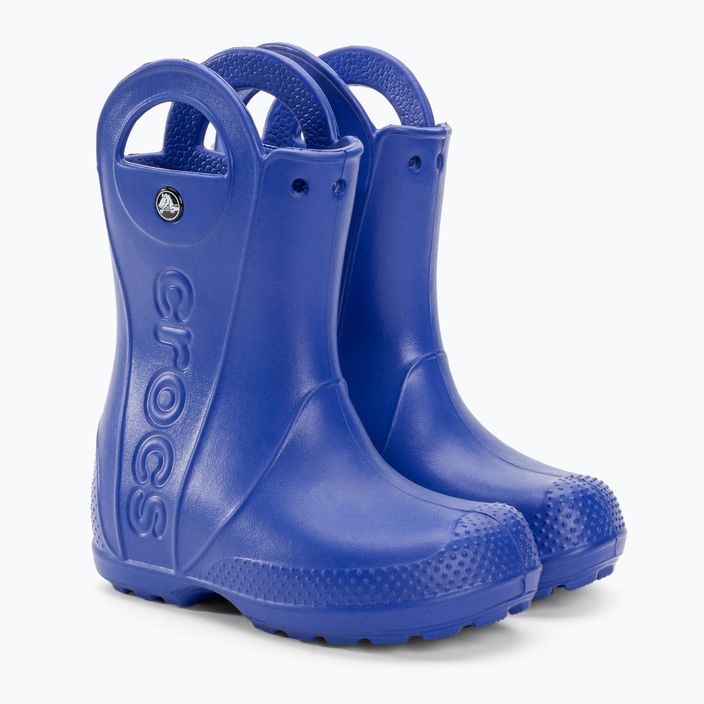 Crocs Rain Boot pentru ploaie copii wellingtons albastru cerulean 4