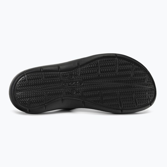 Sandale Crocs Swiftwater pentru femei, negru 203998-060 flip-flops 5