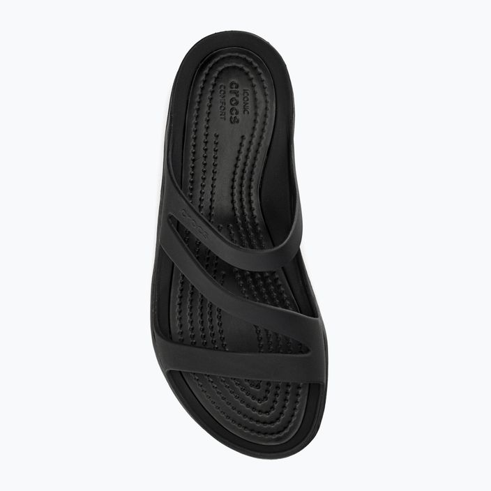 Sandale Crocs Swiftwater pentru femei, negru 203998-060 flip-flops 6