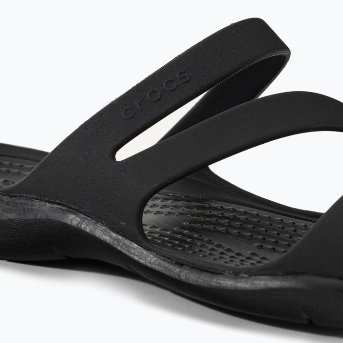 Sandale Crocs Swiftwater pentru femei, negru 203998-060 flip-flops 8