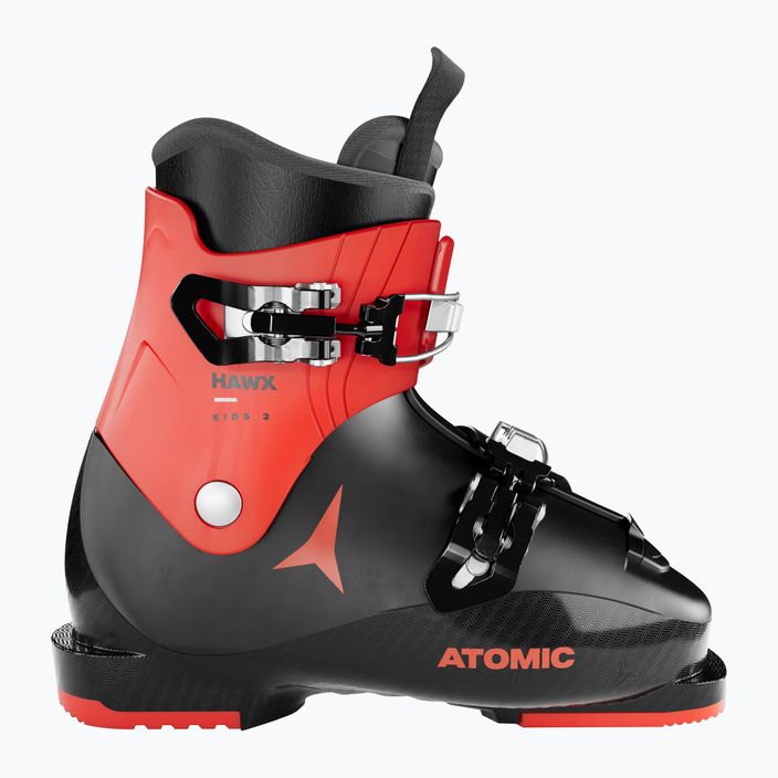 Ghete de schi pentru copii Atomic Hawx Kids 2 negru/roșu 6