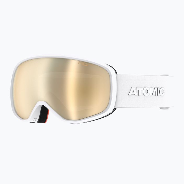 Ochelari de schi Atomic Revent HD Photo alb/aur auriu-arămiu 5