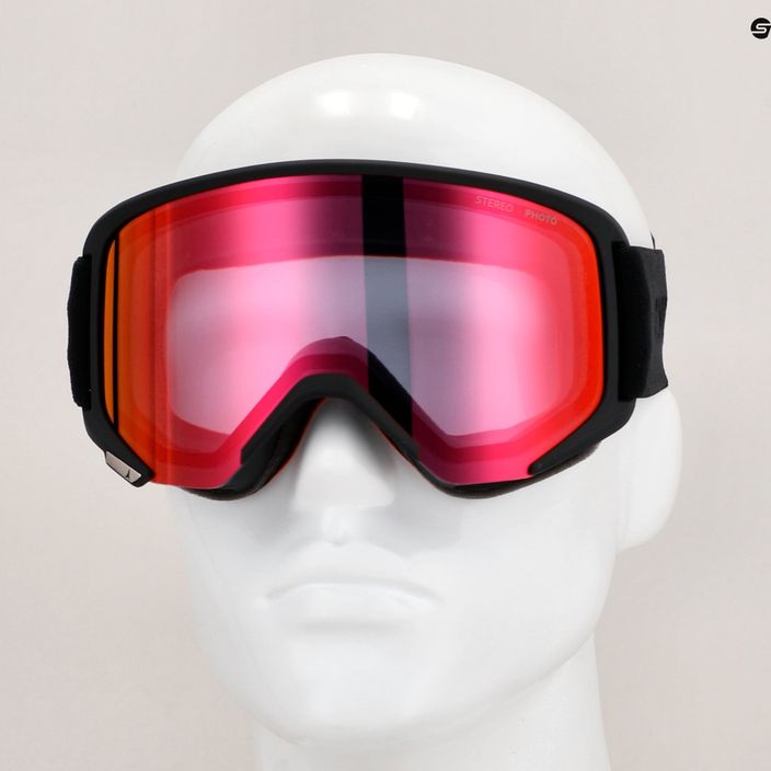 Ochelari de schi Atomic Savor Photo negru/roșu pentru fotografii 9