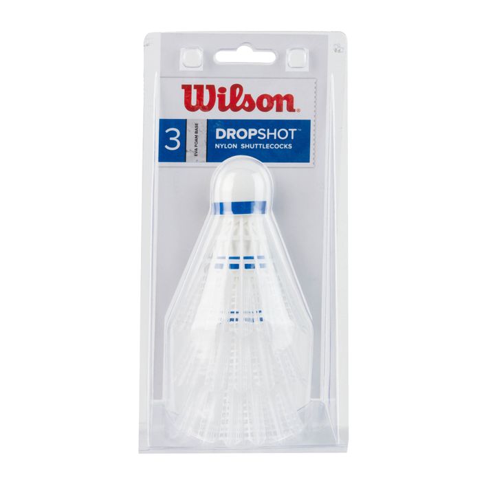 Wilson Dropshot 3 Clamshel jonglerii de badminton alb WRT6048WH+ 2