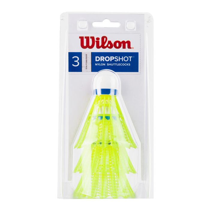 Wilson Dropshot 3 Clamshel badminton navetă de badminton galben WRT6048YE+ 2