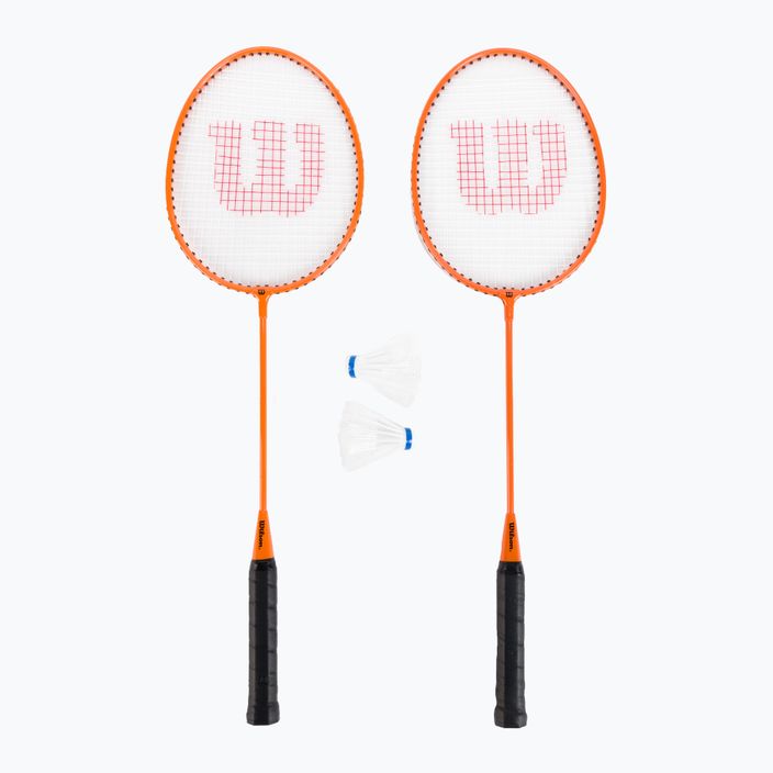 Rachete de badminton Wilson Bad.set Gear Kit 2 bucăți galbene WRT875500