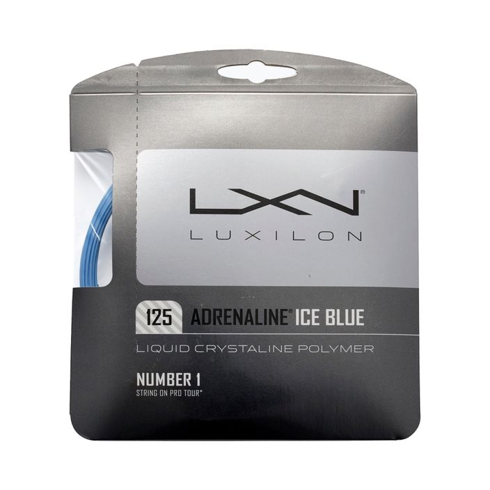 Coardă de tenis Luxilon Adrenaline 125 Ice blue WRZ992501